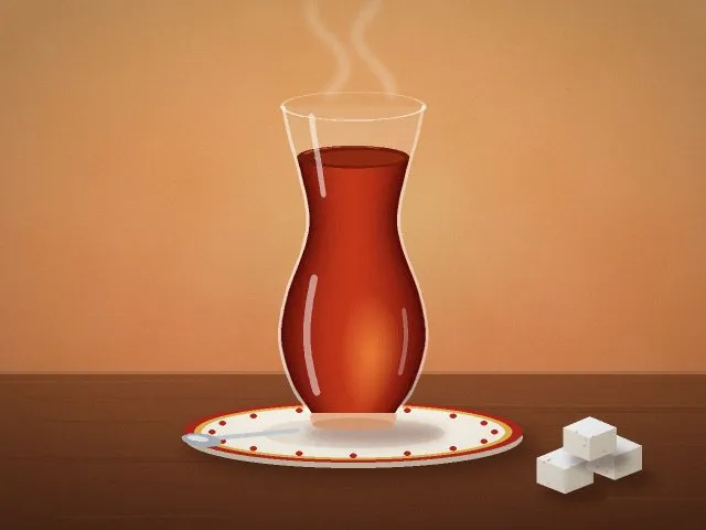 Gəzinti çay süfrəsi arxasında söhbətlə başa çatır